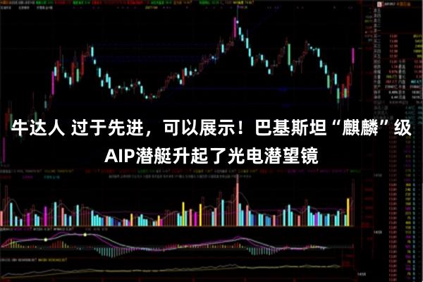 牛达人 过于先进，可以展示！巴基斯坦“麒麟”级AIP潜艇升起了光电潜望镜