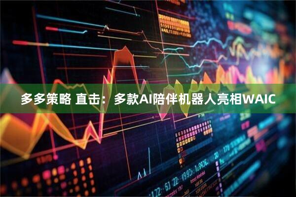 多多策略 直击：多款AI陪伴机器人亮相WAIC
